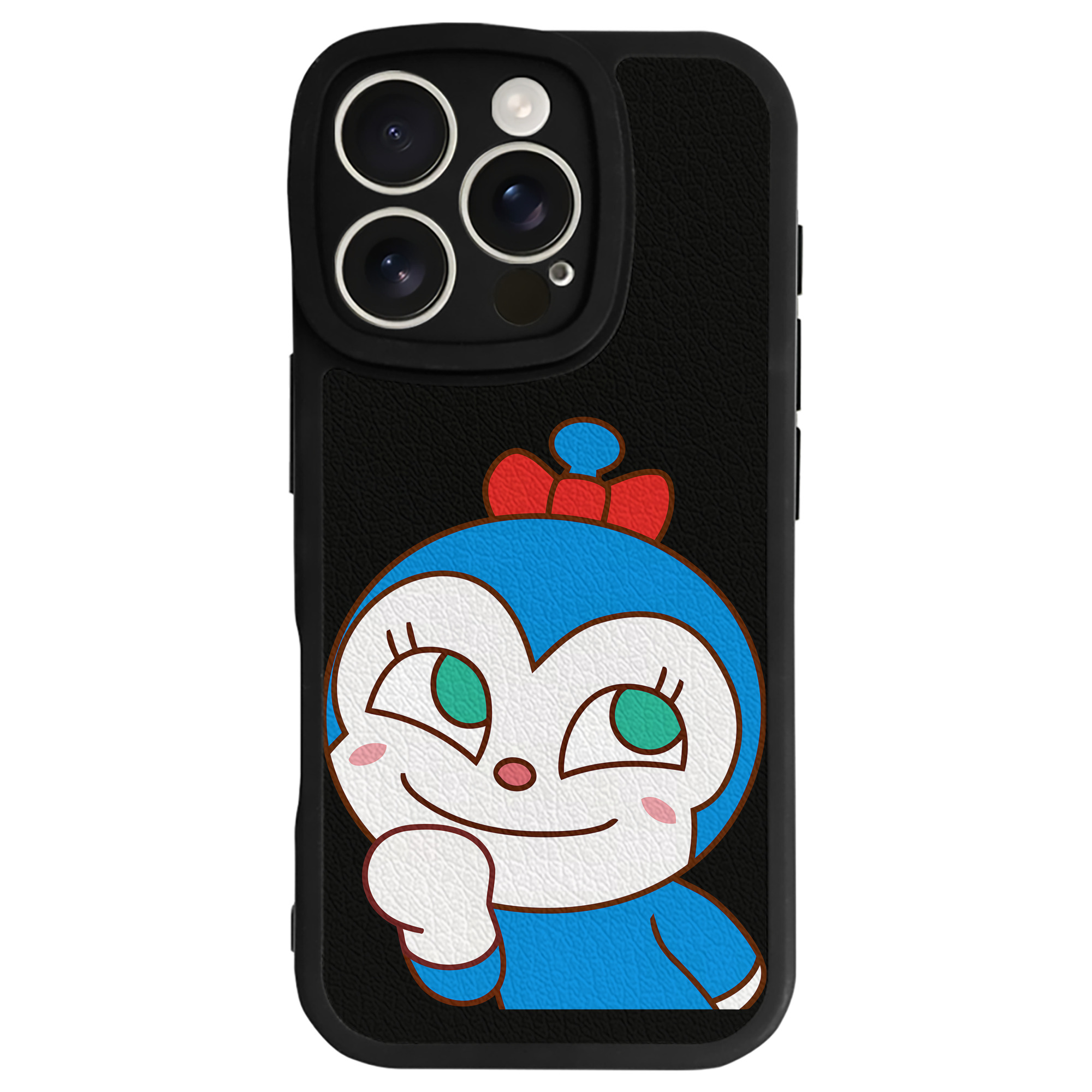 （画像用） アンパンマン Anpanman 【iPhone 16シリーズ対応】シリコンスマホケース（レザー調） 材質：シリコン